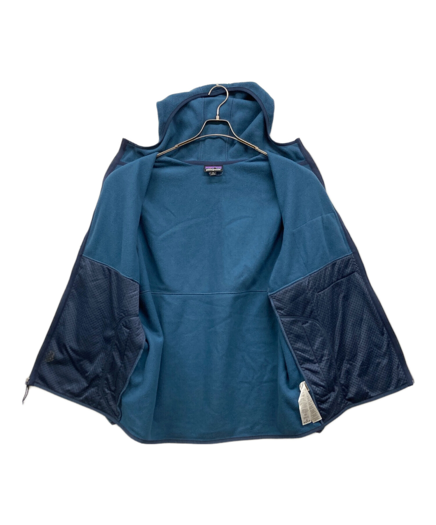 Patagonia パタゴニア フリースジャケット ブルー M 中古・古着通販】Patagonia (パタゴニア) フリースジャケット ブルー