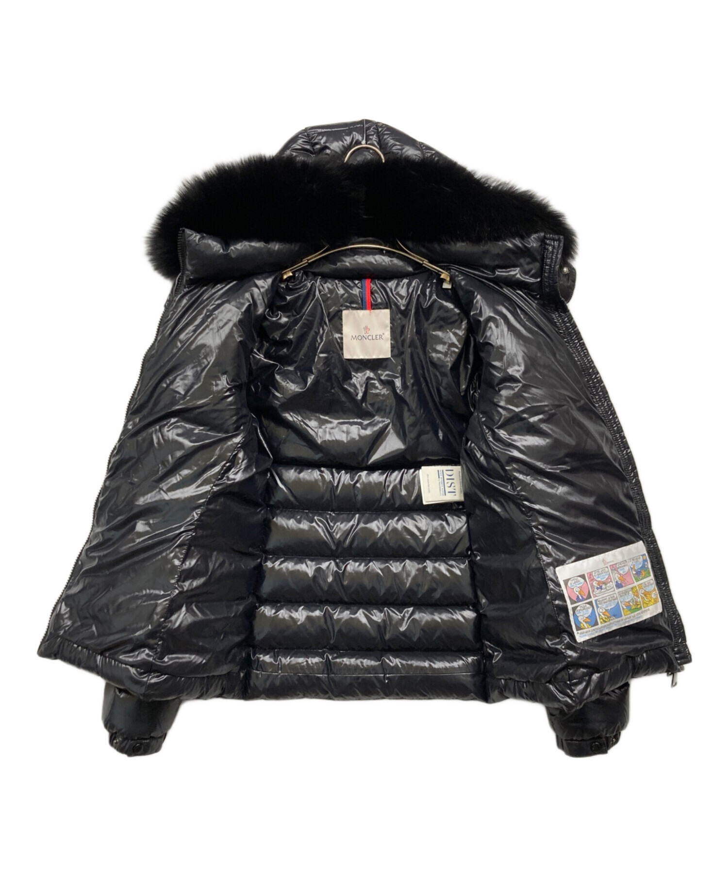 中古・古着通販】MONCLER (モンクレール) BADYFUR ブラック サイズ:00