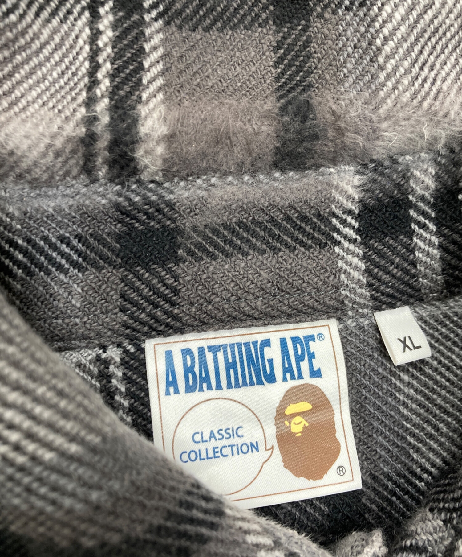 中古・古着通販】A BATHING APE (アベイシングエイプ) 長袖シャツ