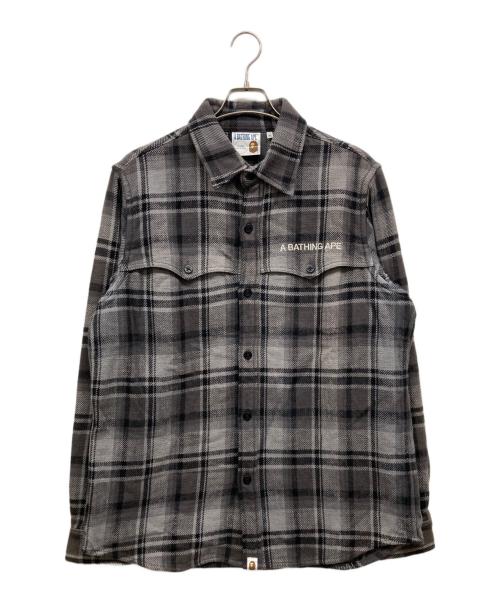 A BATHING APE 長袖シャツ 中古・古着通販】A BATHING APE (アベイシングエイプ) 長袖シャツ