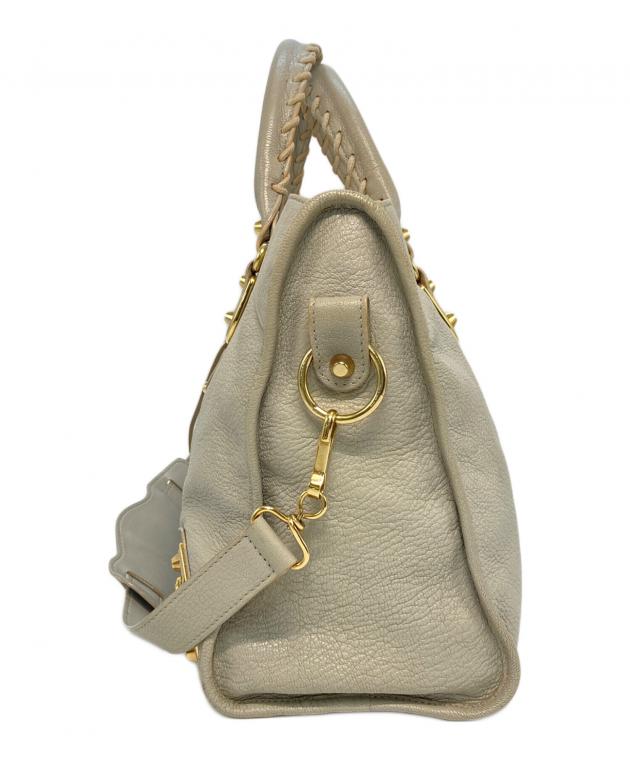 中古・古着通販】BALENCIAGA (バレンシアガ) 2WAYバッグ グレー