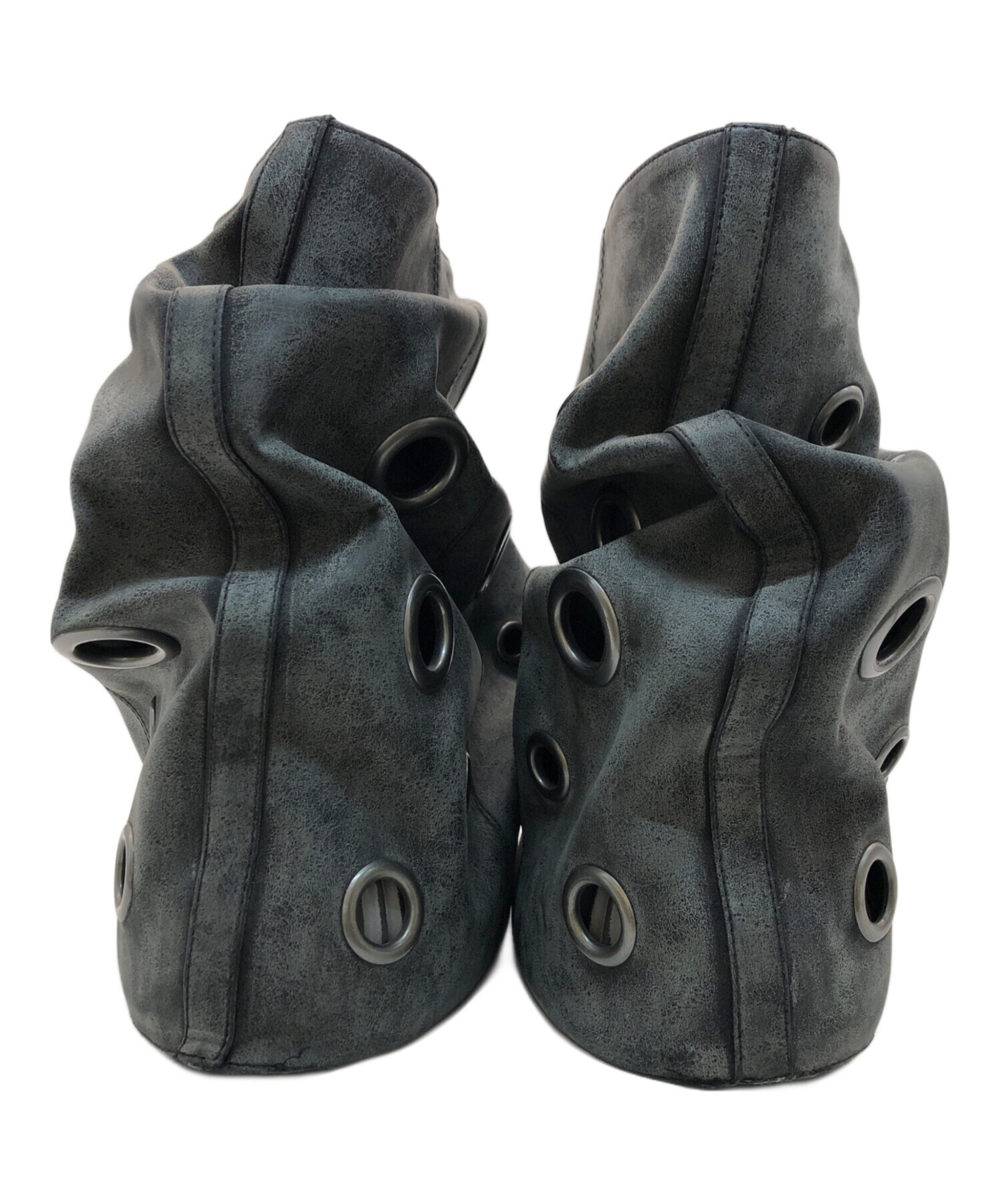 YELLO MERCURIO SHORT BOOTS Lサイズ 中古・古着通販】YELLO (イエロ) MERCURIO SHORT BOOTS グレー サイズ