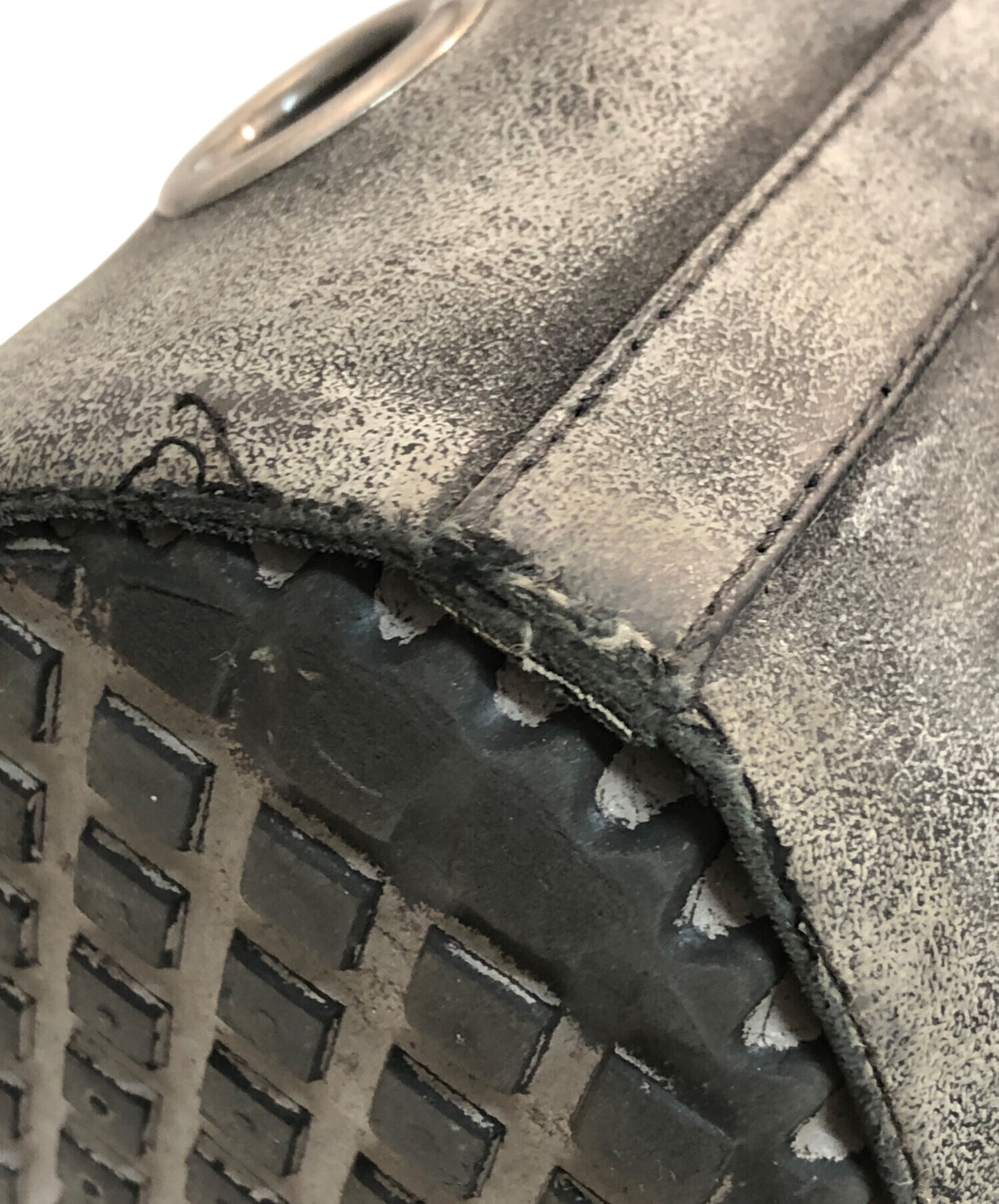 中古・古着通販】YELLO (イエロ) MERCURIO SHORT BOOTS グレー サイズ