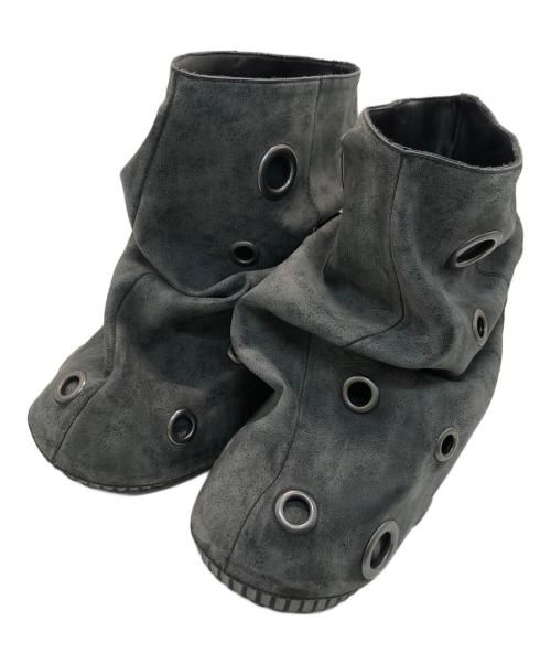 中古・古着通販】YELLO (イエロ) MERCURIO SHORT BOOTS グレー サイズ