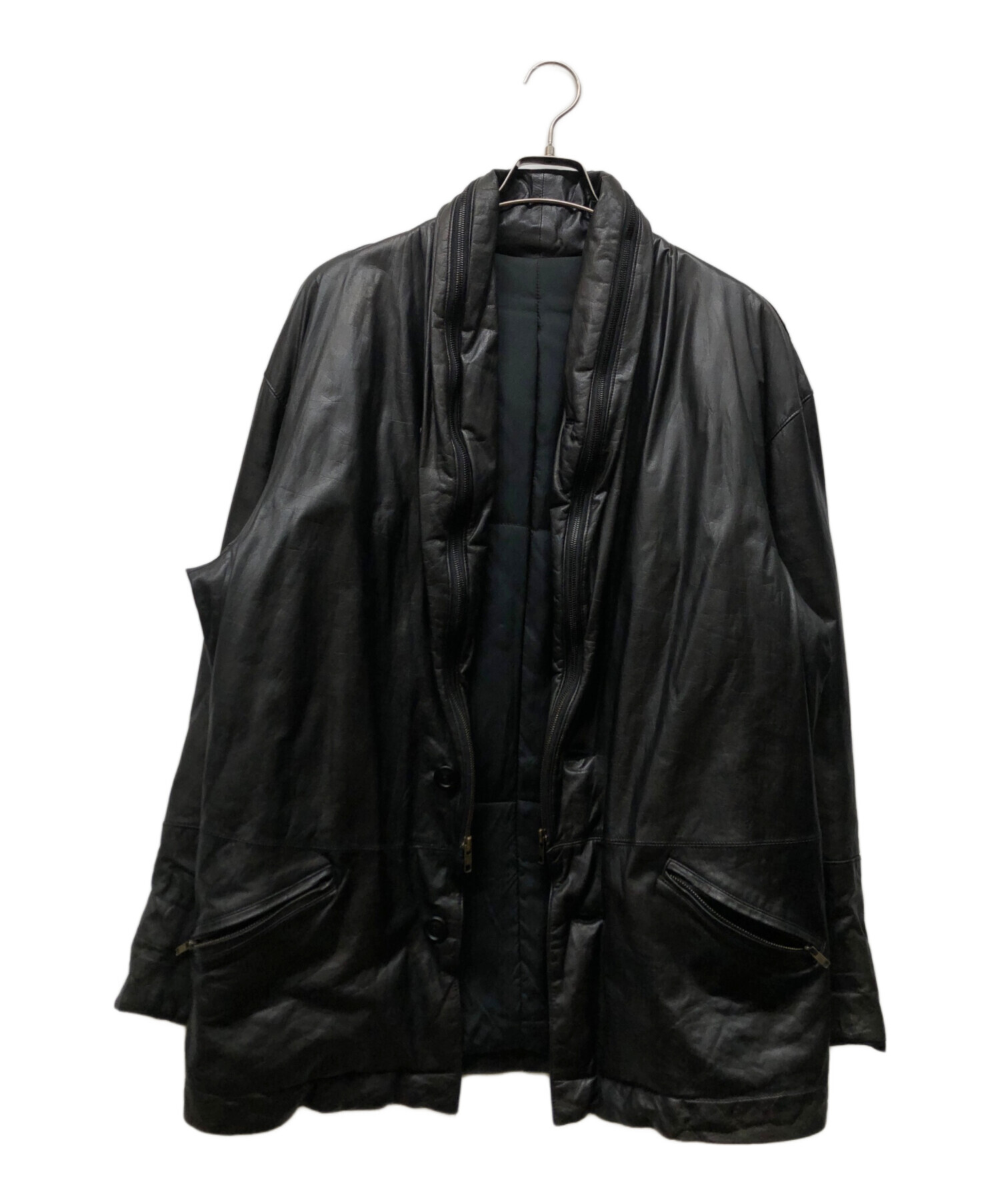 中古・古着通販】ISSEY MIYAKE MEN (イッセイミヤケメン) レザー