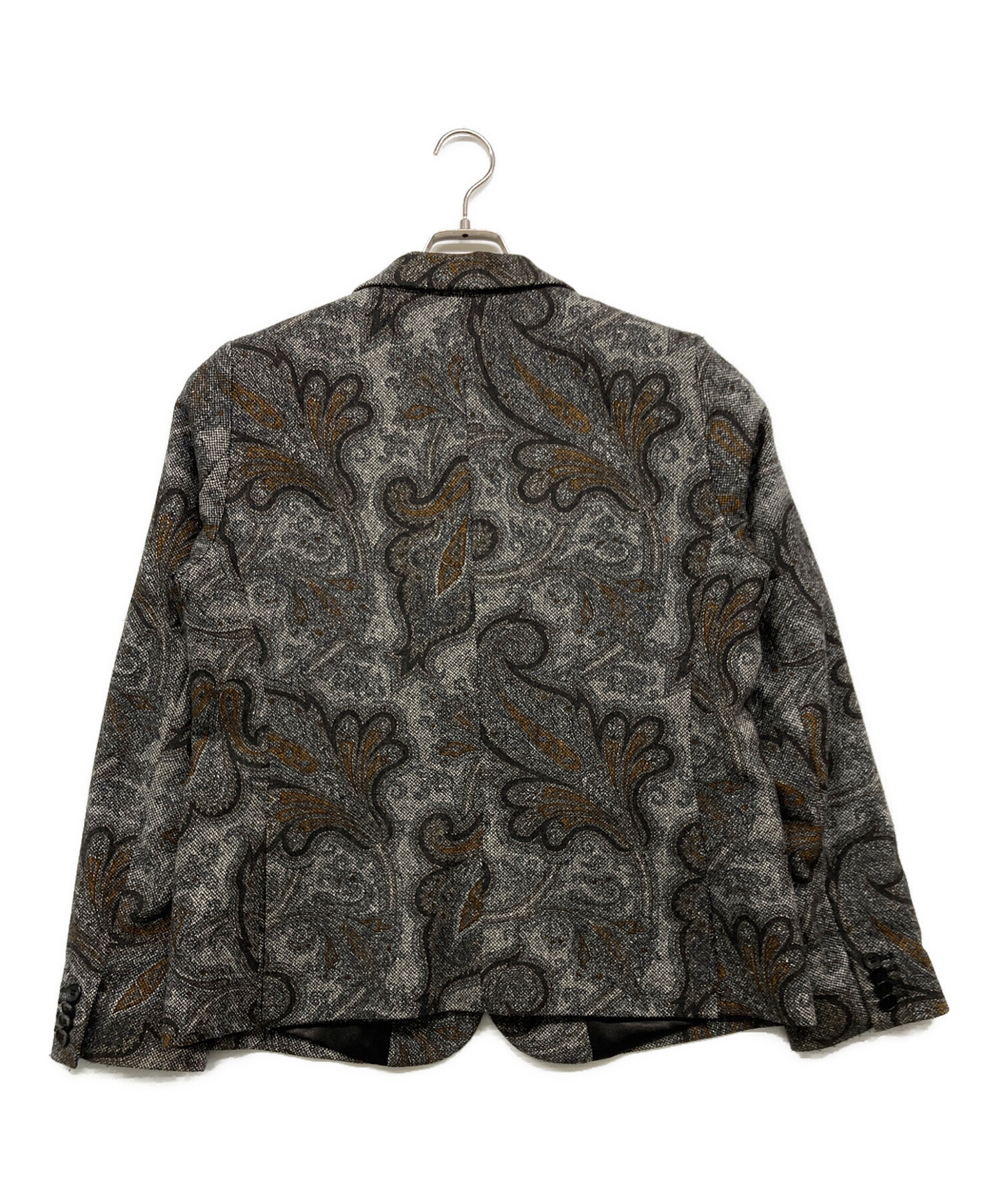 ETRO　エトロ　ダークグレー スーツジャケット 中古・古着通販】ETRO (エトロ) テーラードジャケット グレー サイズ