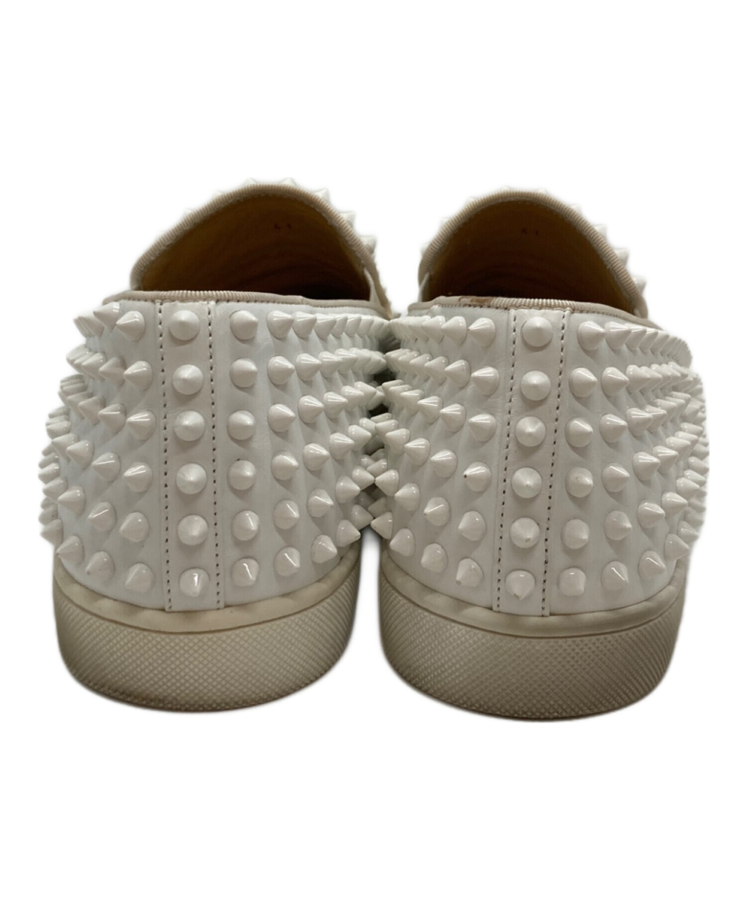 ジャンク品　ルブタン スタッズ サンダル 41 1/2 中古・古着通販】Christian Louboutin (クリスチャン・ルブタン