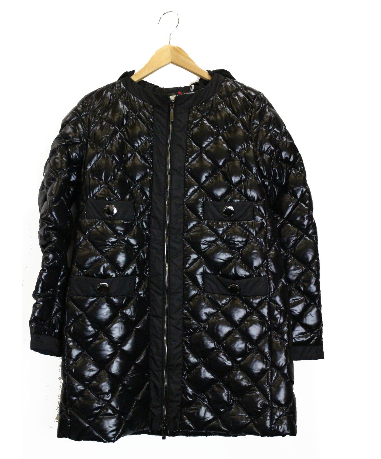 中古・古着通販】MONCLER (モンクレール) ダウンコート ブラック 