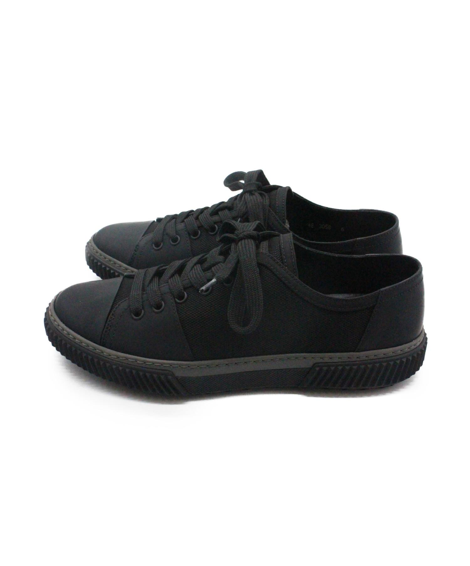 中古・古着通販】PRADA (プラダ) ローカットスニーカー ブラック 