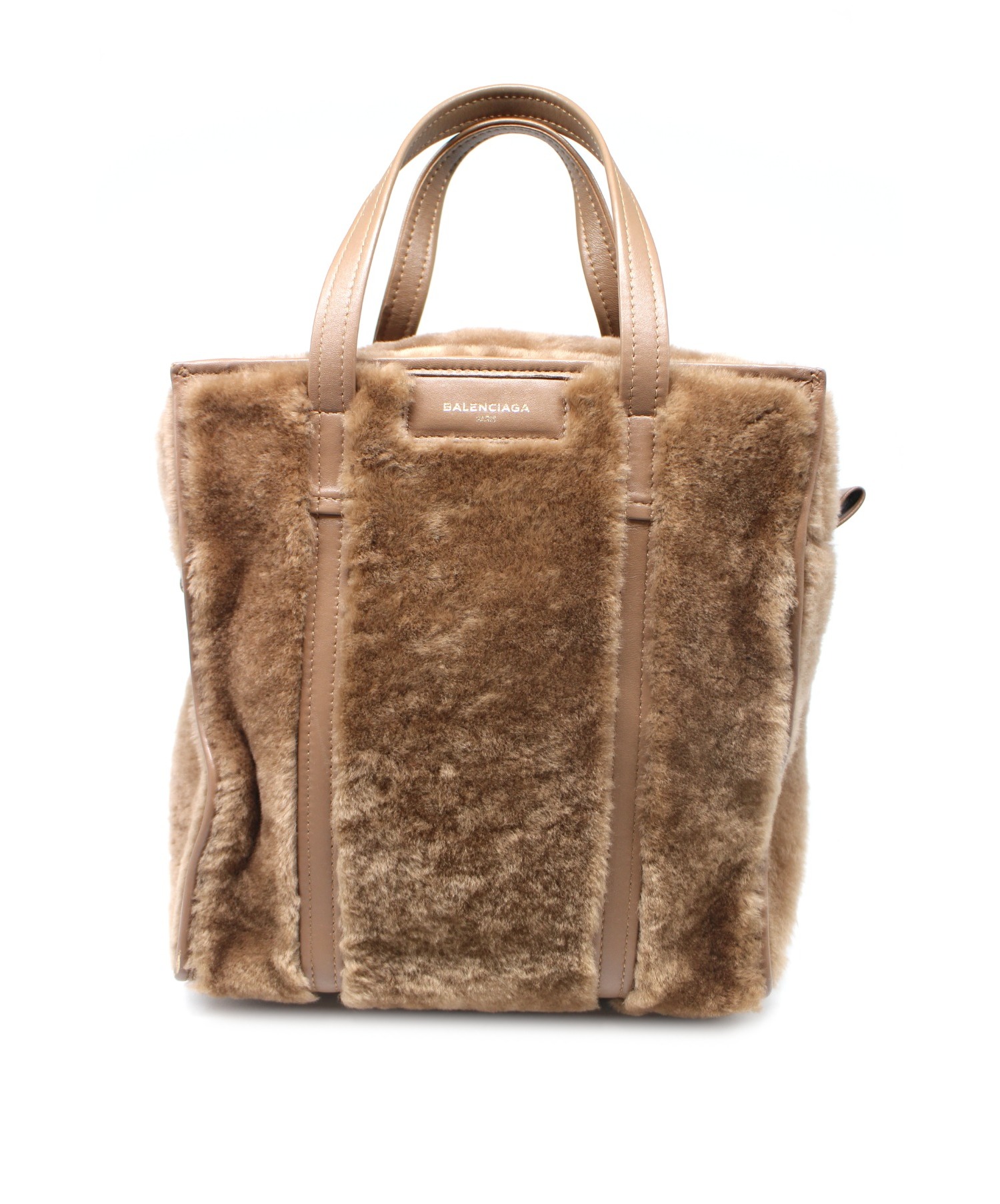 BALENCIAGA バザールショッパー バレンシアガのトートバッグ「バザール ショッパー XS」、ポーチ