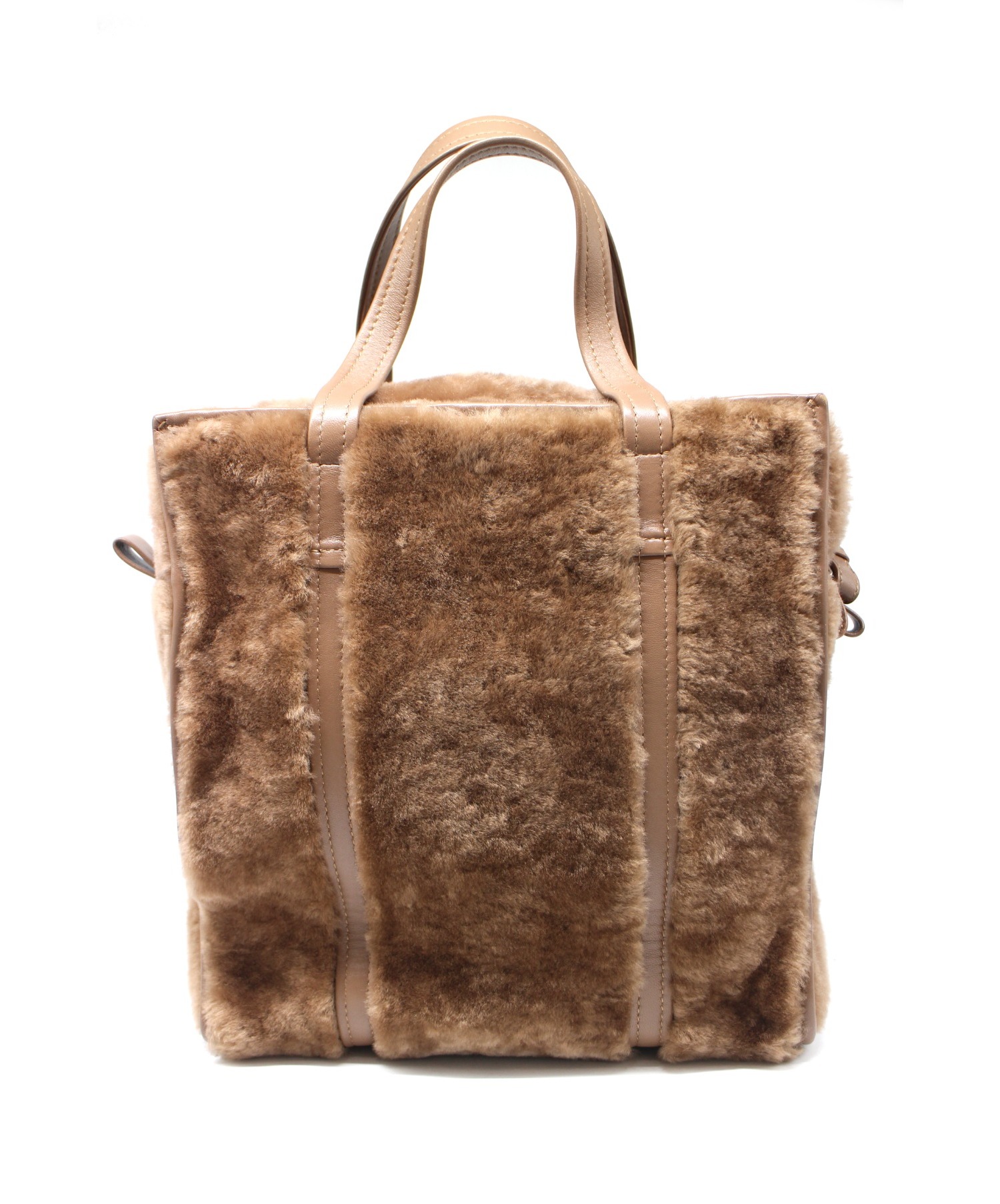 BALENCIAGA バザールショッパー バレンシアガのトートバッグ「バザール ショッパー XS」、ポーチ