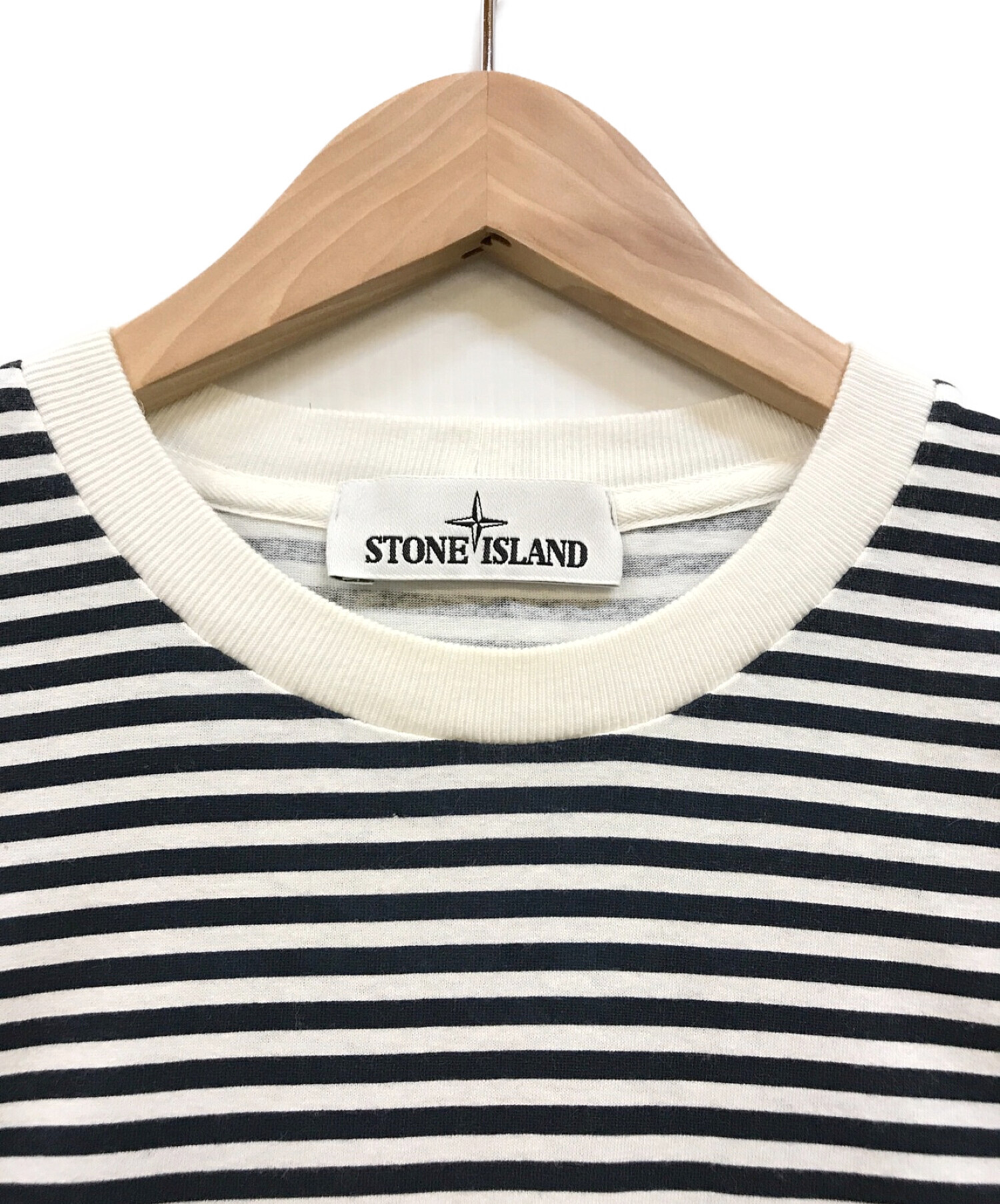 STONE  MARINA 17SS ボーダーTシャツ-L STONE ISLAND MARINA 17SS ボーダーTシャツ-L
