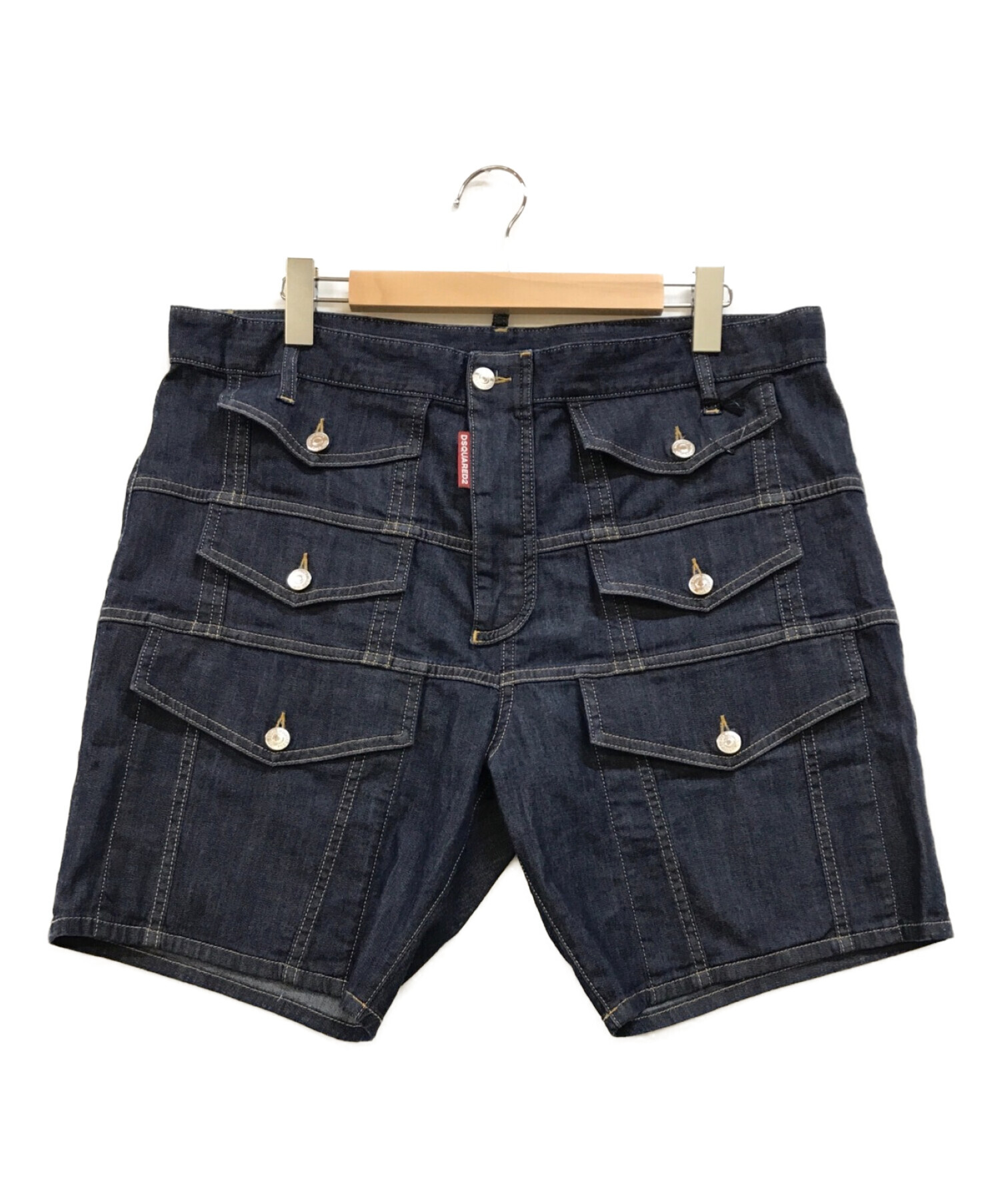 中古・古着通販】DSQUARED2 (ディースクエアード) デニムハーフパンツ 