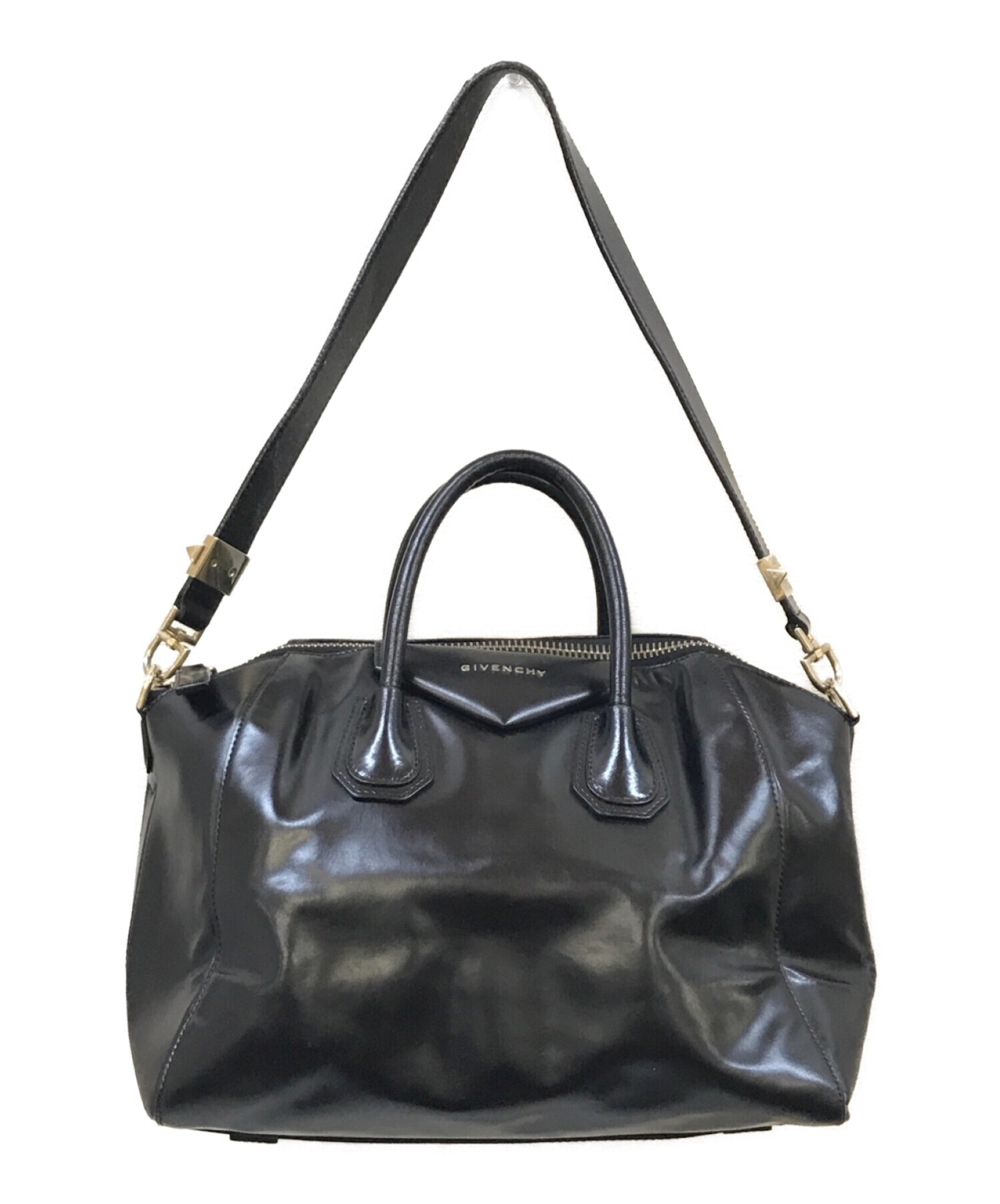 中古・古着通販】GIVENCHY (ジバンシィ) ANTIGONA BAG MEDIUM ブラック 