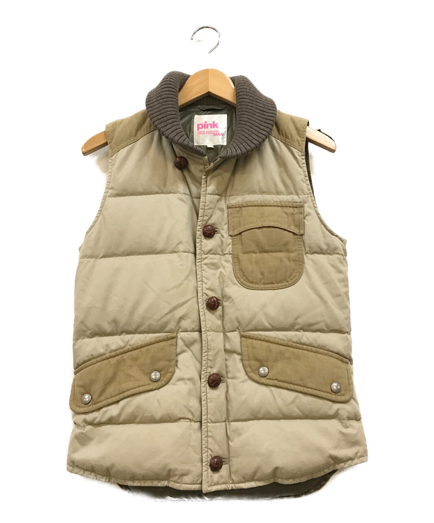 【値下げ】希少L JUNYA WATANABE DUVETICA ダウンベスト JUNYA WATANABE MAN duvetica ダウンベスト DUVETICA×JUNYA WATANABE