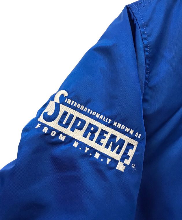 中古・古着通販】SUPREME (シュプリーム) SECOND TO NONE MA-1 JACKET