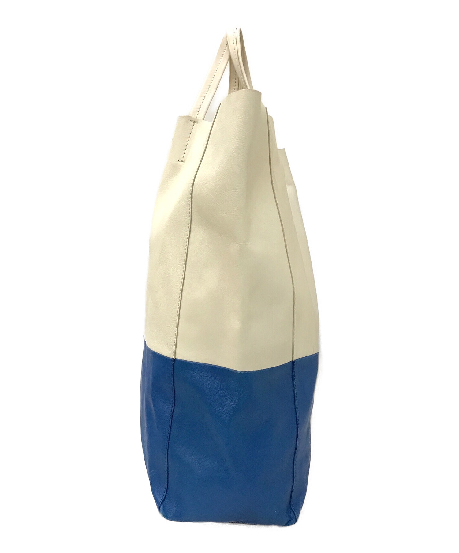 中古・古着通販】CELINE (セリーヌ) バイカラー ホリゾンタルカバ