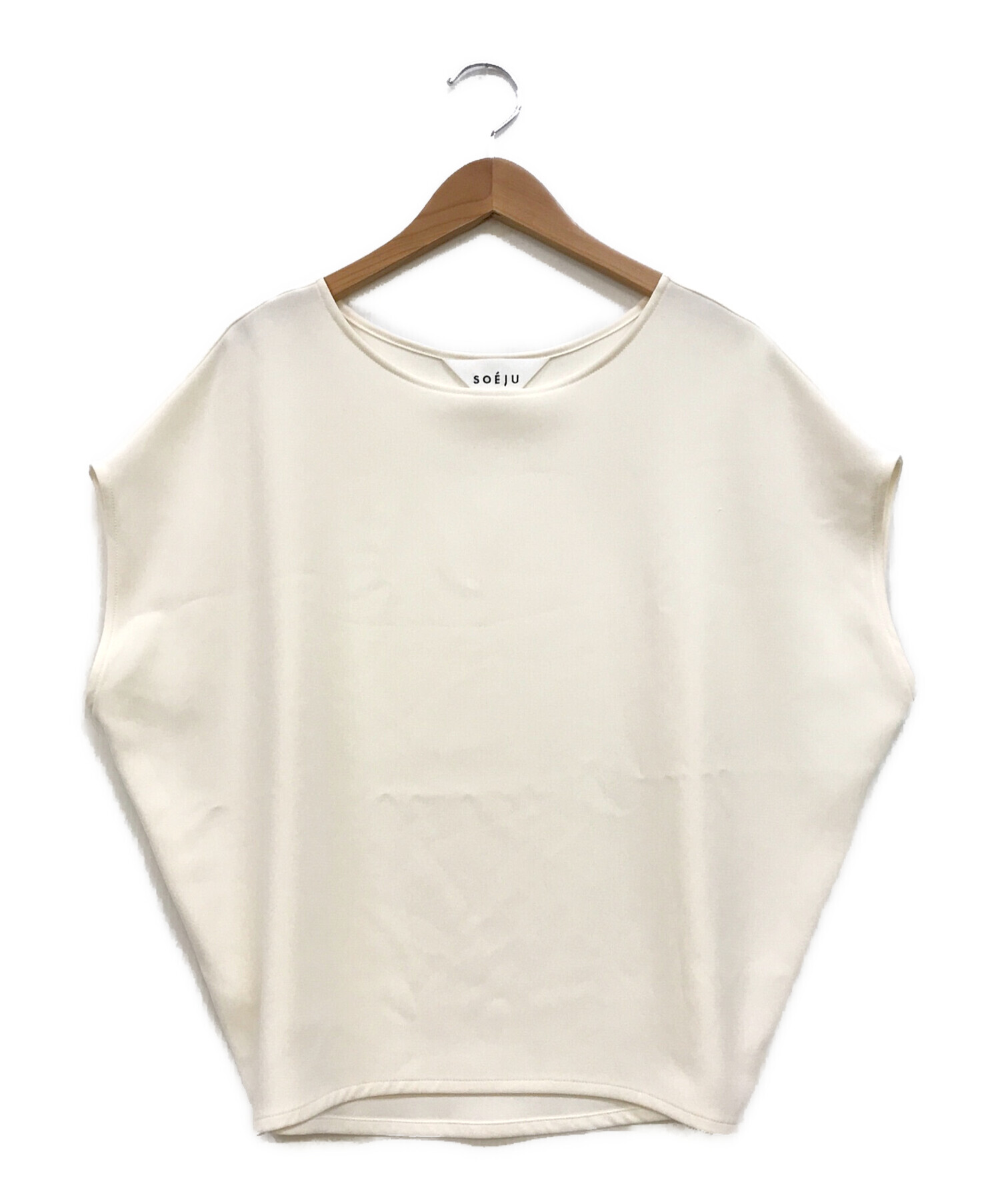 定番ショートスリーブコクーンブラウスのサイズ表記が変わりました SOEJU ソージュ ショートスリーブ soeju ソージュ　ショートスリーブコクーンブラウス