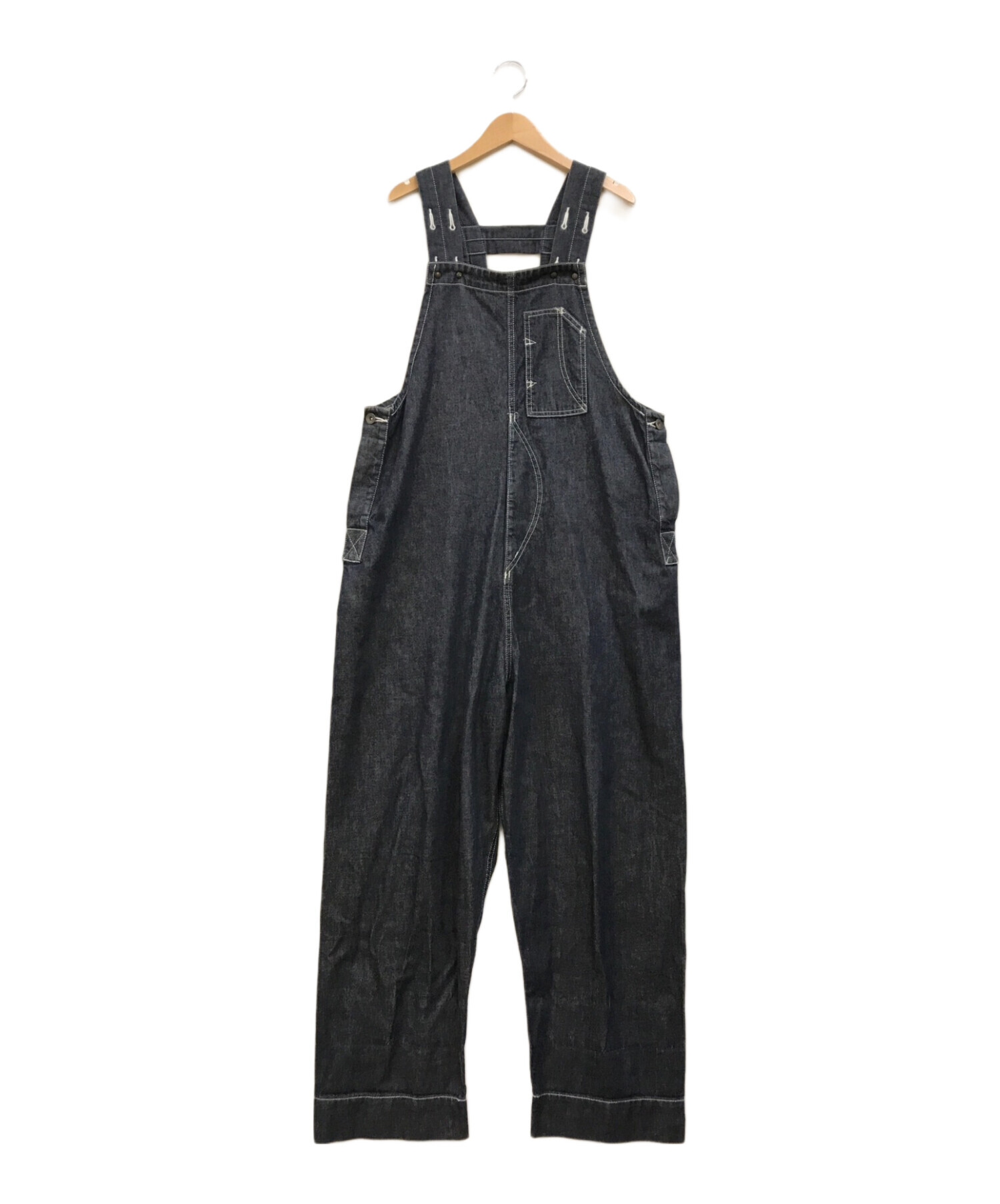 BEAMS BOY / ユーロワーク オーバーオールデニムインディゴ