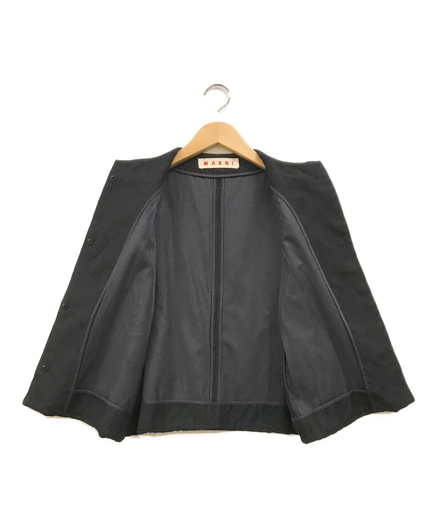 中古・古着通販】MARNI (マルニ) ウールリネンショートジャケット 