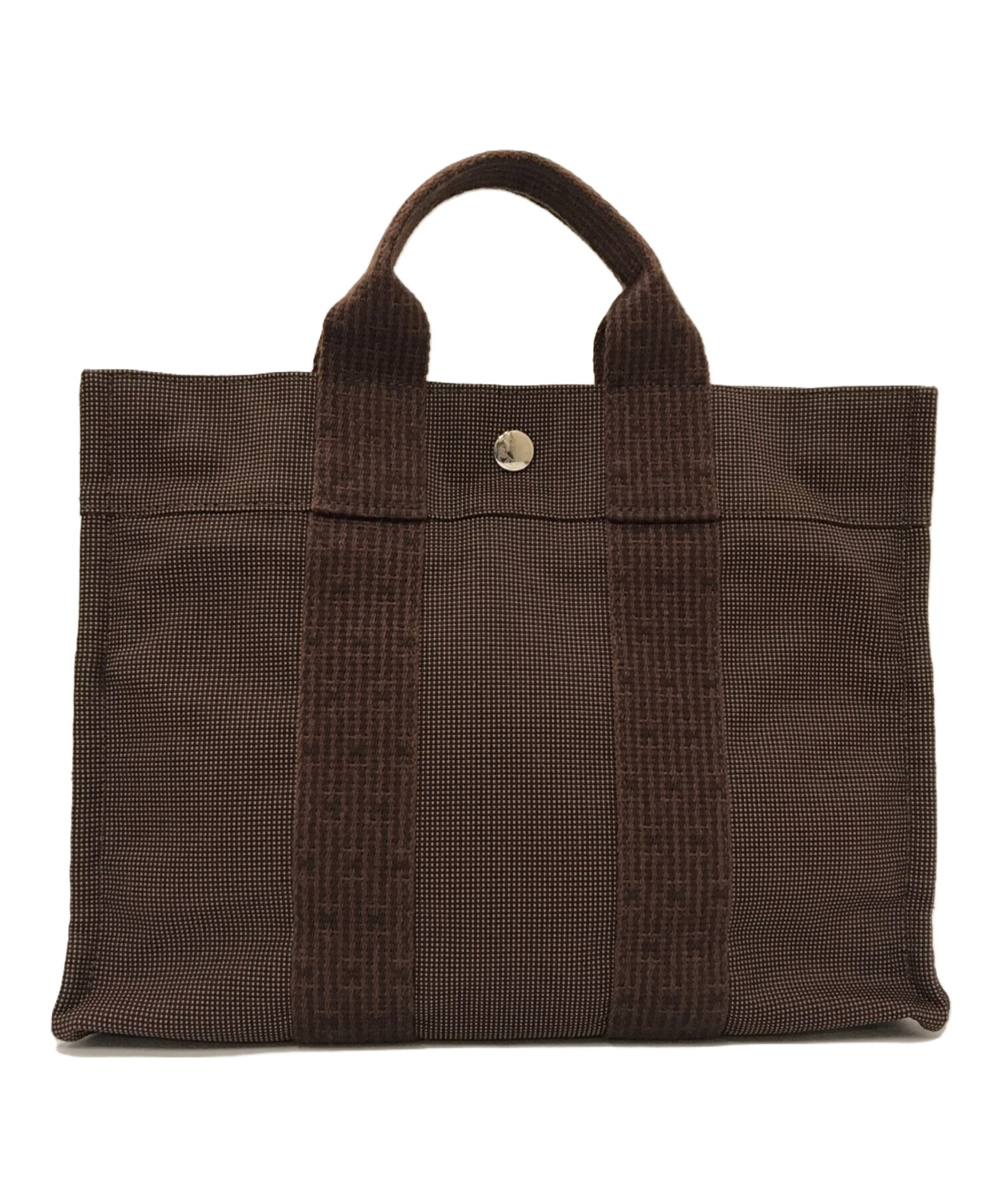中古・古着通販】HERMES (エルメス) エールライン キャンバストート 