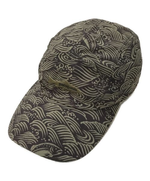 Patagonia スプーンビル キャップ 幾何学柄 Patagonia 幾何学模様 スプーンビル キャップ デッドストック 90s