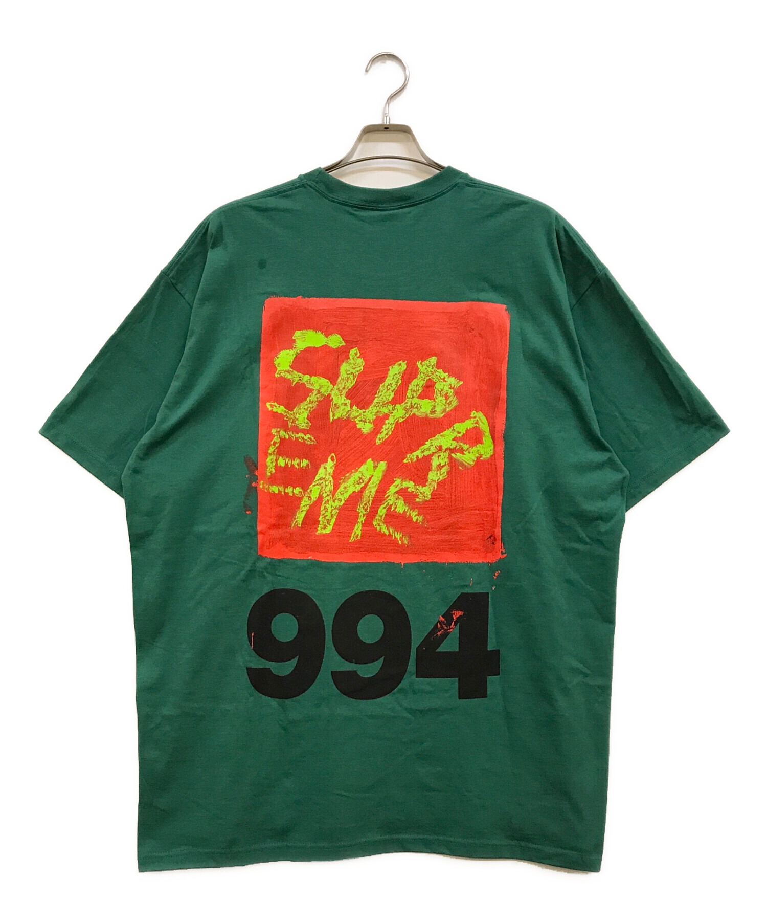 中古・古着通販】SUPREME (シュプリーム) Paint Tee グリーン サイズ 