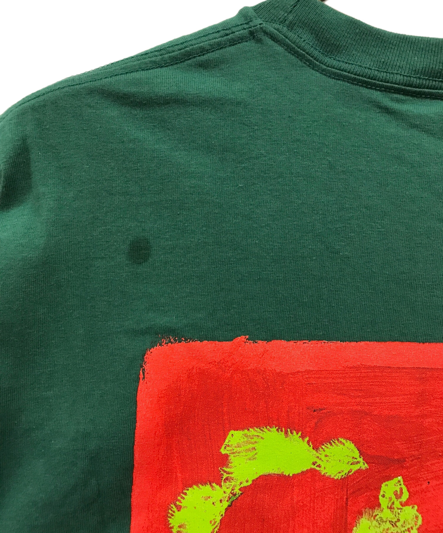 中古・古着通販】SUPREME (シュプリーム) Paint Tee グリーン サイズ 
