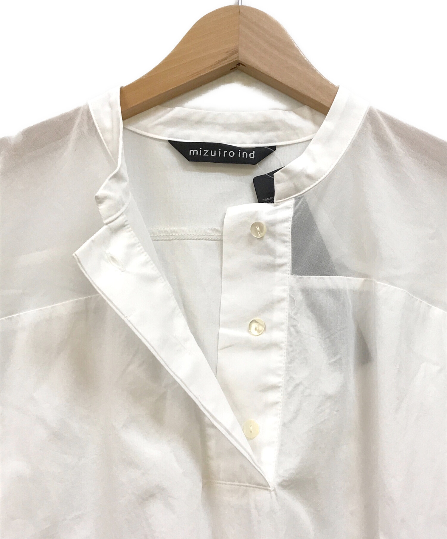 中古・古着通販】mizuiro-ind (ミズイロインド) シアーボイルミックス 