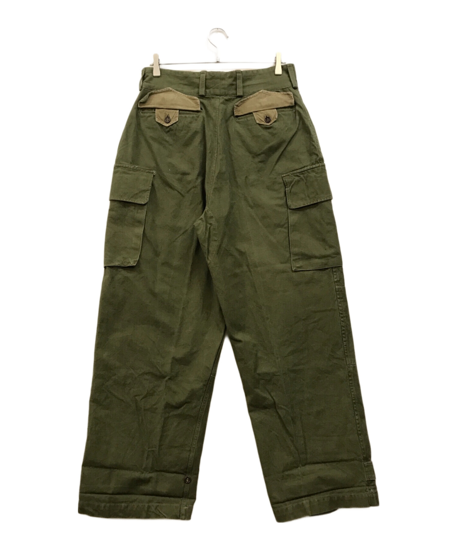 40's FRENCH ARMY M-47 カーゴパンツ フランス軍 m47 前期 40s 50s