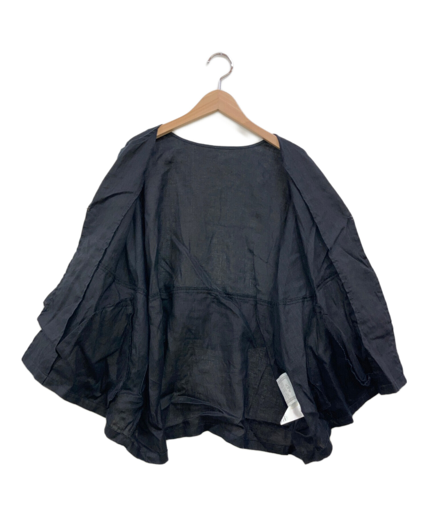 「BEARDSLEY」 リネンフリルハオリ BEARDSLEY（ビアズリー）の「リネンフリルハオリ（シャツ