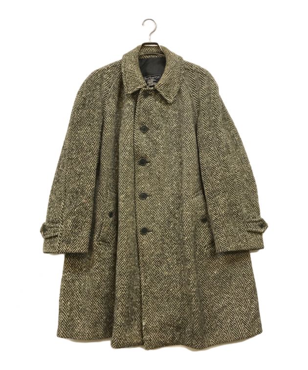70s〜80s Burberry IRISH TWEED ステンカラーコート 70s〜80s Burberry IRISH TWEED ステンカラーコート 70s〜80s Burberry