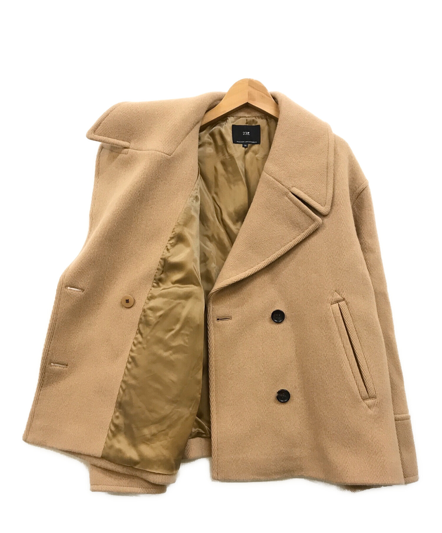 中古・古着通販】23区 (ニジュウサンク) ヘリンボーン ショート