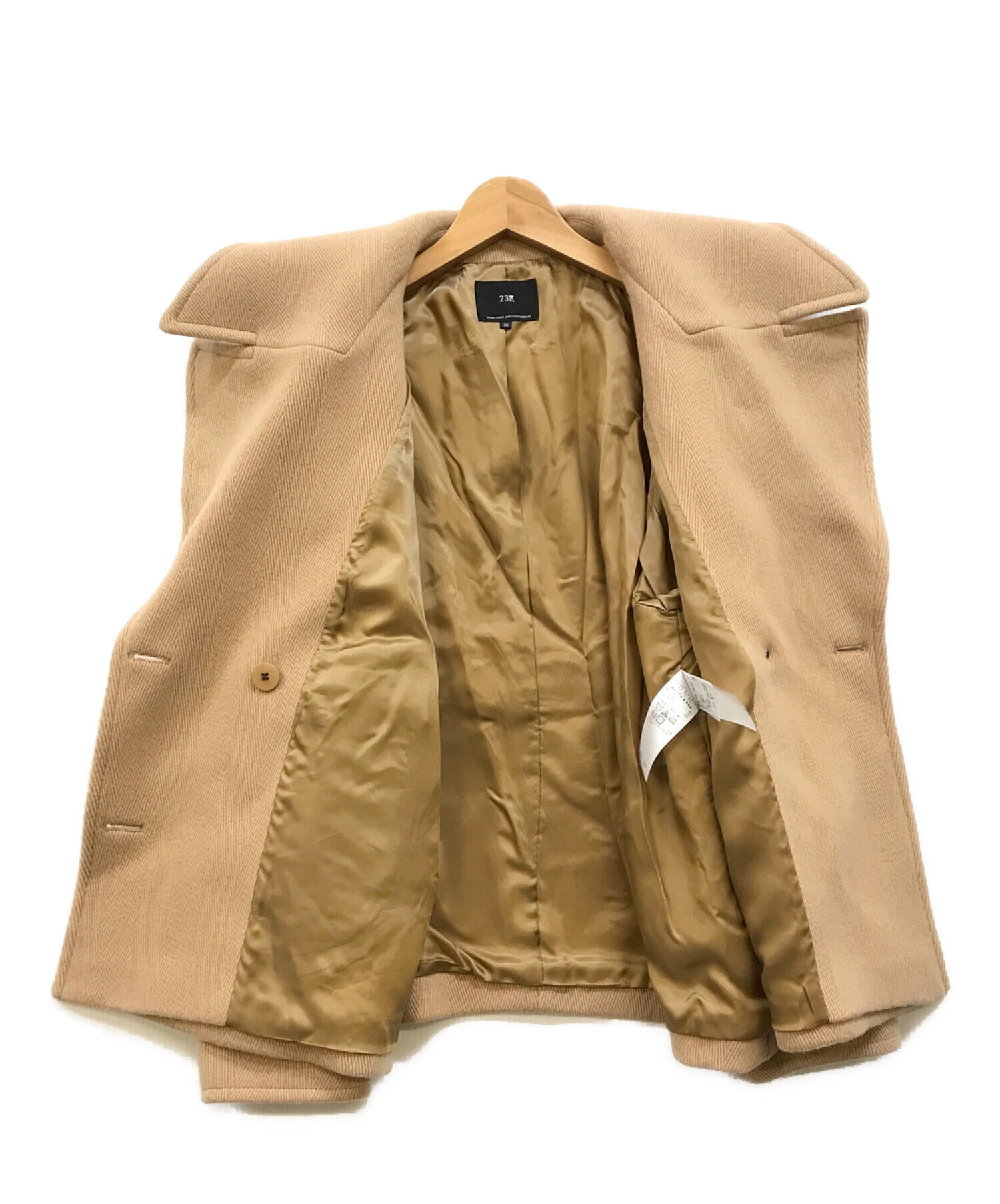 中古・古着通販】23区 (ニジュウサンク) ヘリンボーン ショート