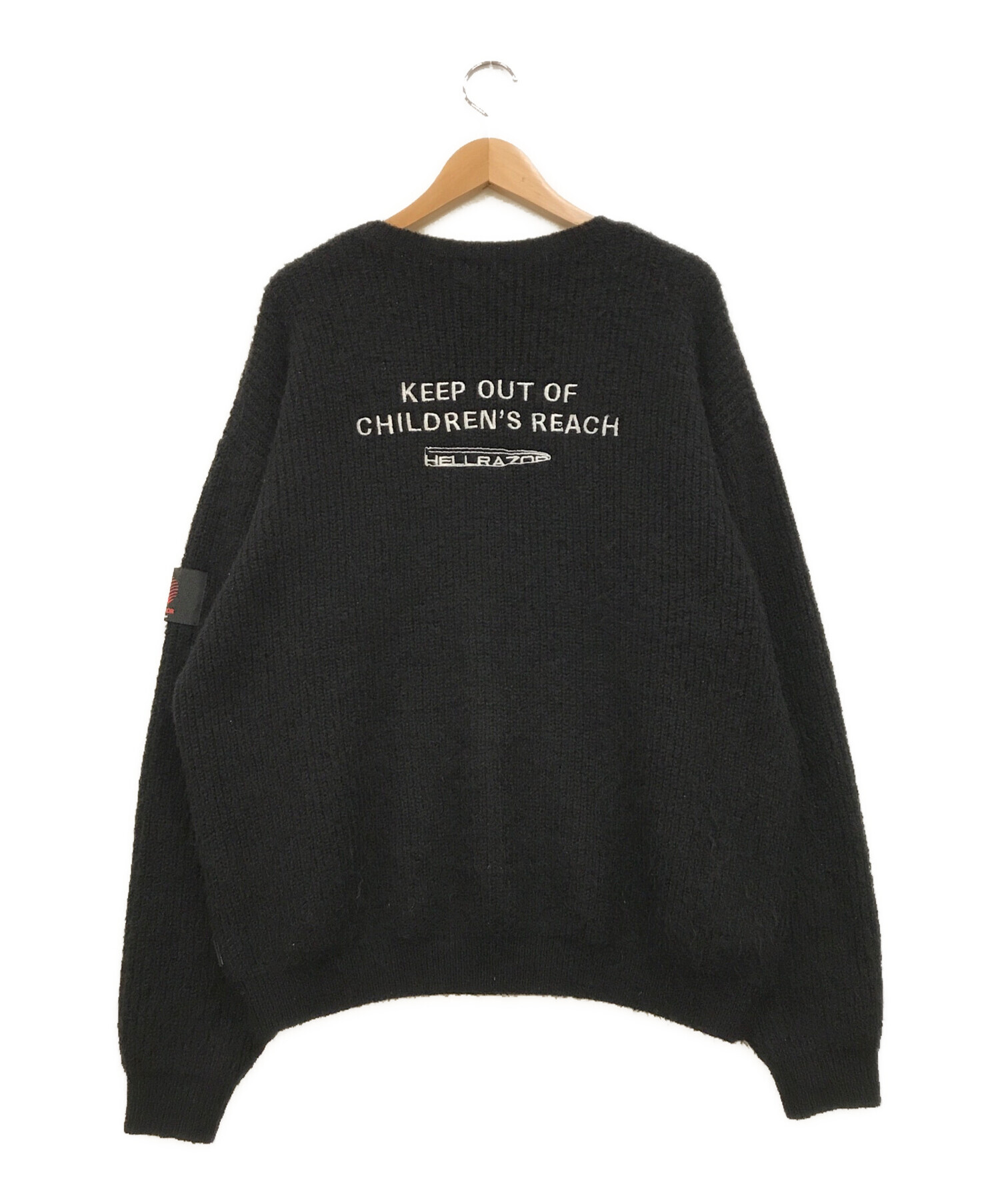 中古・古着通販】HELLRAZOR (ヘルレイザー) ADVICE MOHAIR CREW 中古・古着通販】HELLRAZOR (ヘルレイザー) ADVICE MOHAIR CREW
