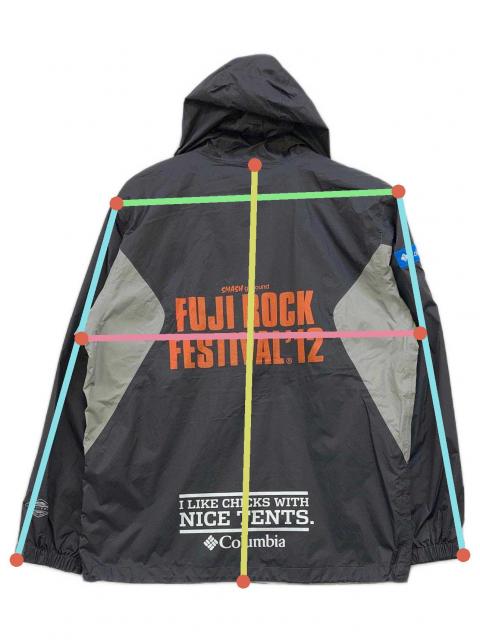 中古・古着通販】Columbia (コロンビア) FUJI ROCK FESTIVAL '12