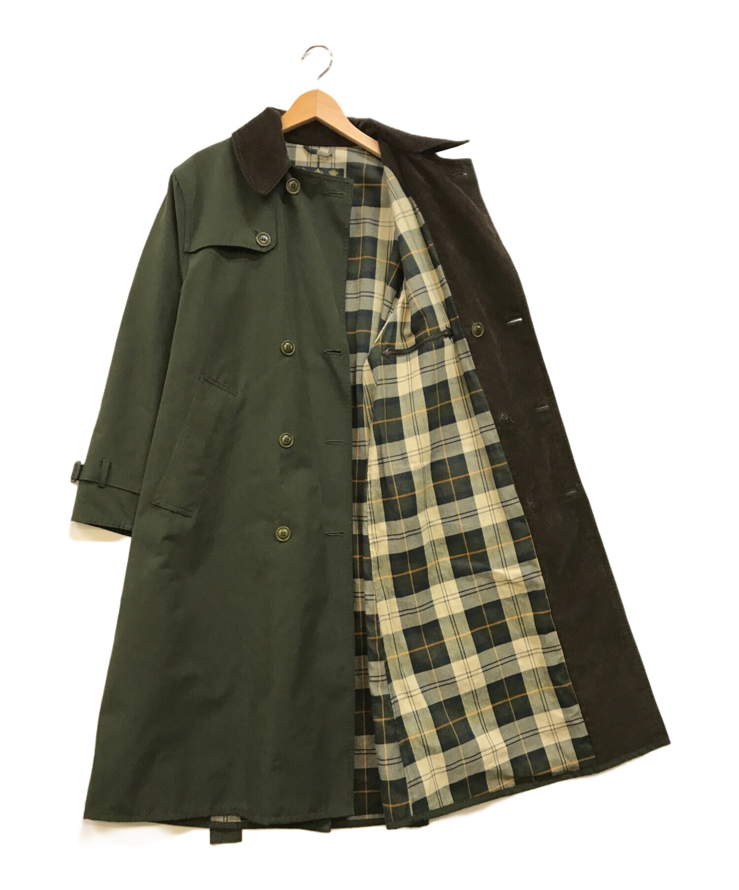 中古・古着通販】Barbour (バブアー) 2LAYER TRENCH COAT グリーン