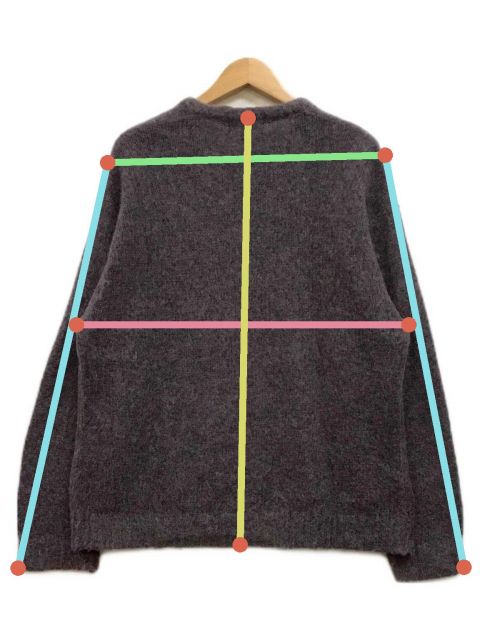 Supreme Mohair Sweater Purple Mélangeモヘア Supreme/Aphex Twin