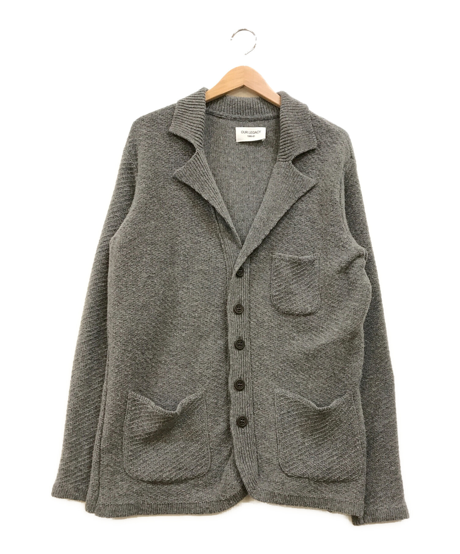 中古・古着通販】OUR LEGACY (アワーレガシー) LAMBS WOOL CARDIGAN
