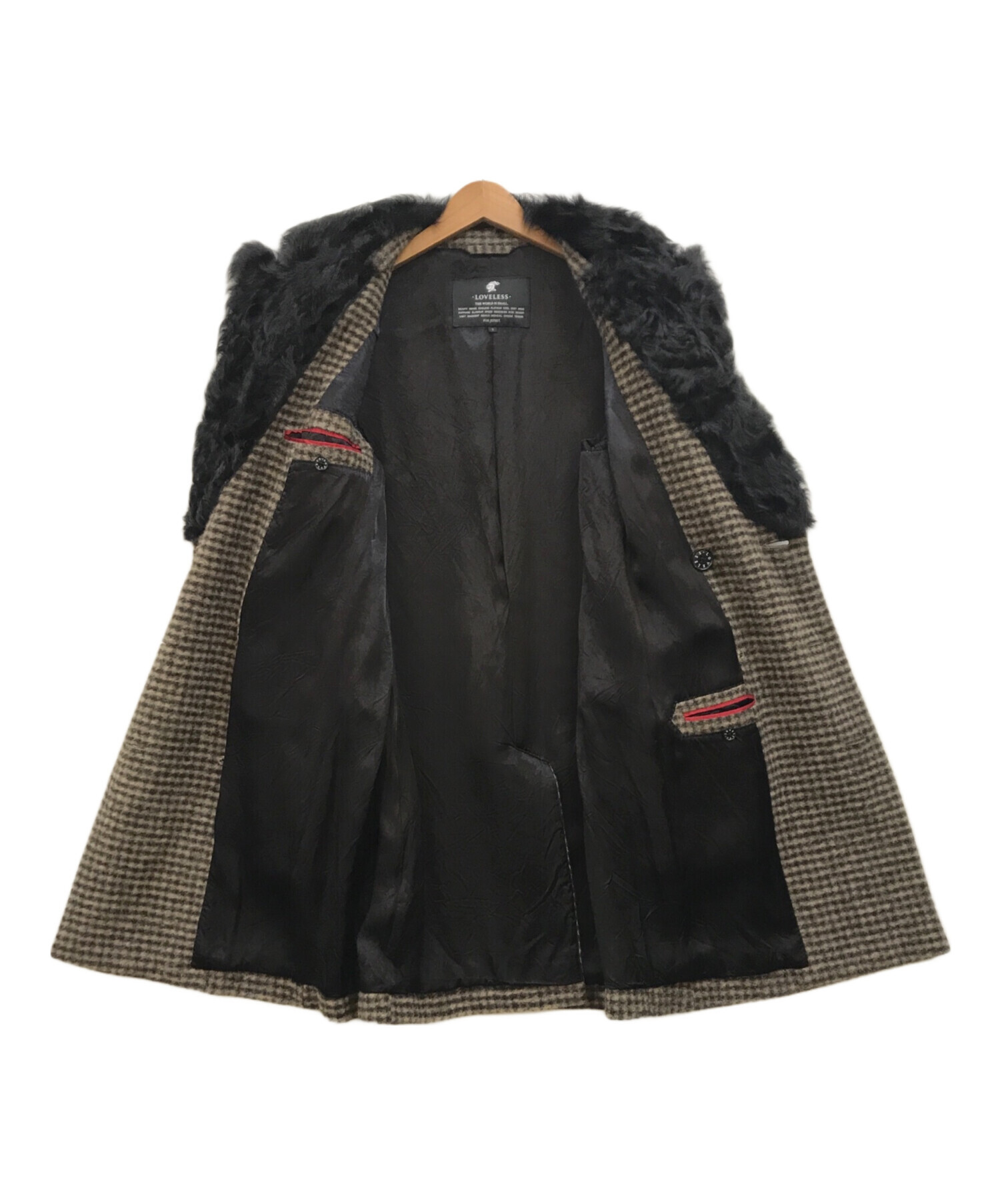 中古・古着通販】LOVELESS (ラブレス) ダブルチェスターコート