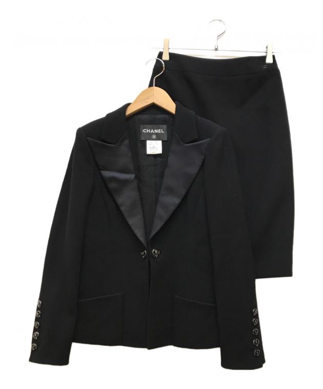 中古・古着通販】CHANEL (シャネル) 97C シルクカラータキシード 