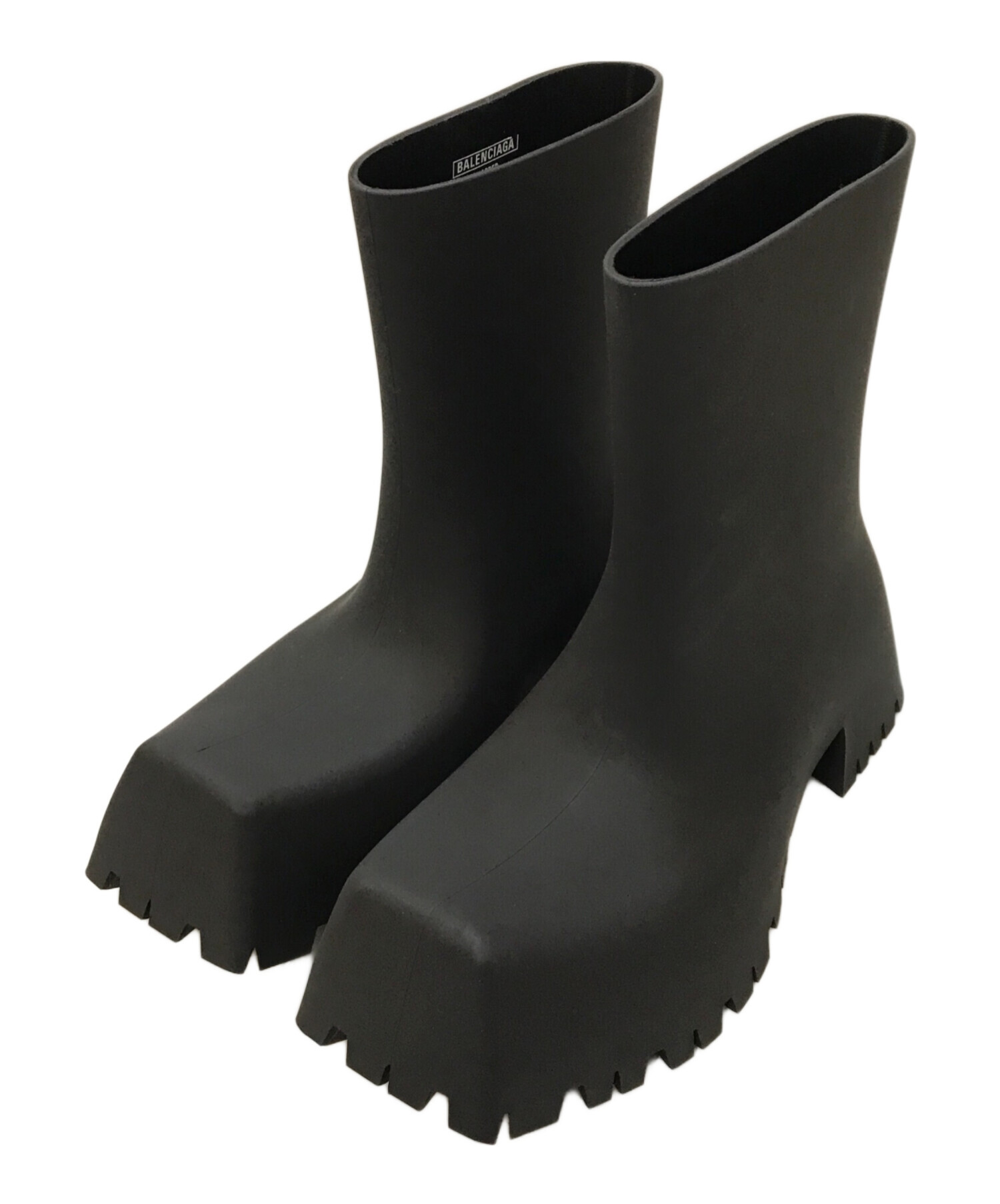 靴 balenciaga trooper 43 中古・古着通販】BALENCIAGA (バレンシアガ) Trooper ブーツ ブラック