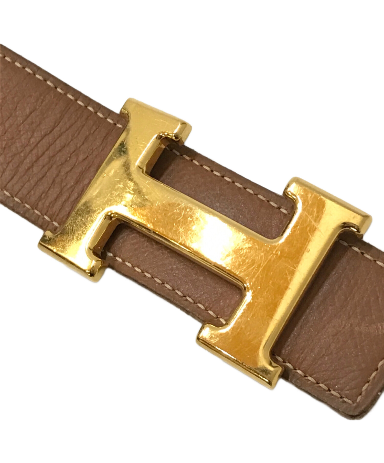 中古・古着通販】HERMES (エルメス) コンスタンス レザーベルト