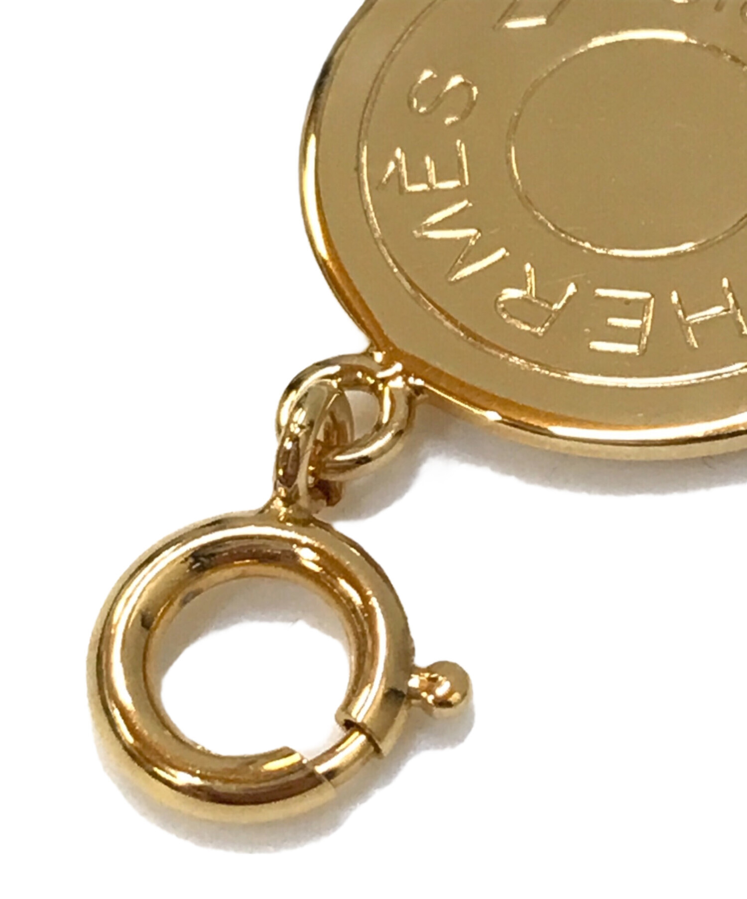 中古・古着通販】HERMES (エルメス) セリエ ペンダントトップ ゴールド