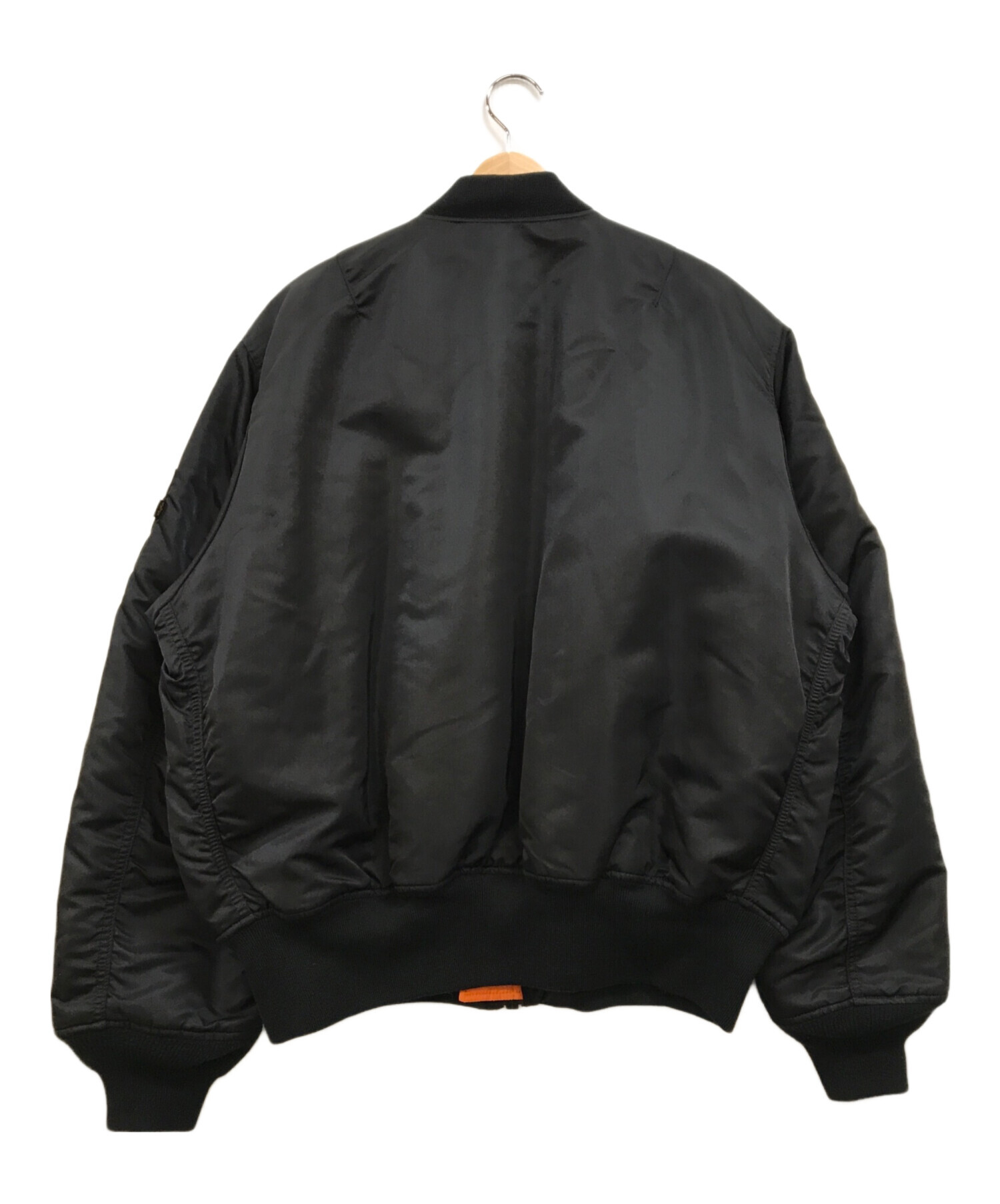 ALPHA INDUSTRIES MA-1 2000-401 XL ブラック 中古・古着通販】ALPHA (アルファ) 2000-401 MA-1 ジャケット ブラック