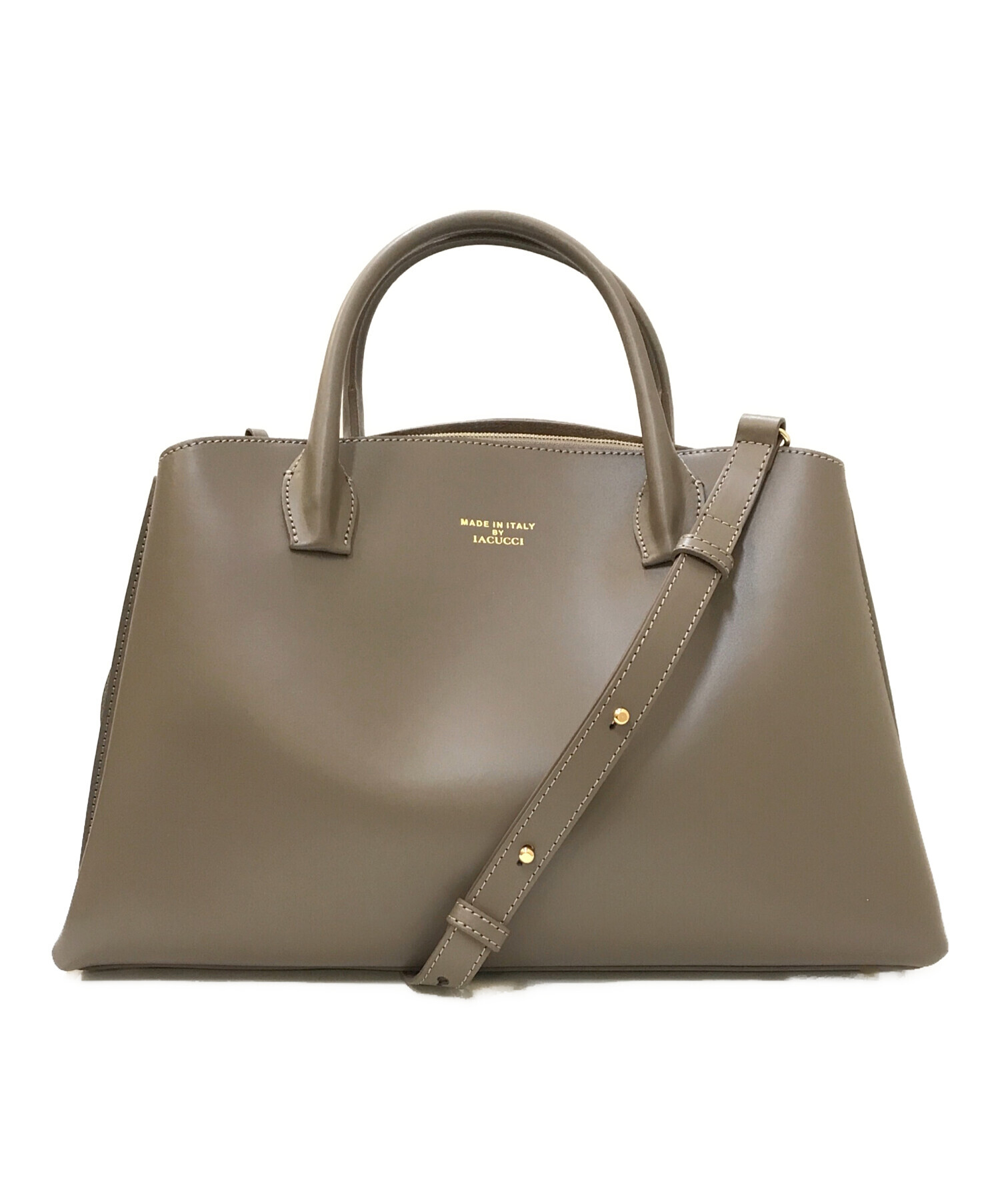 中古・古着通販】IACUCCI (イアクッチ) 2WAYショルダーバッグ ベージュ