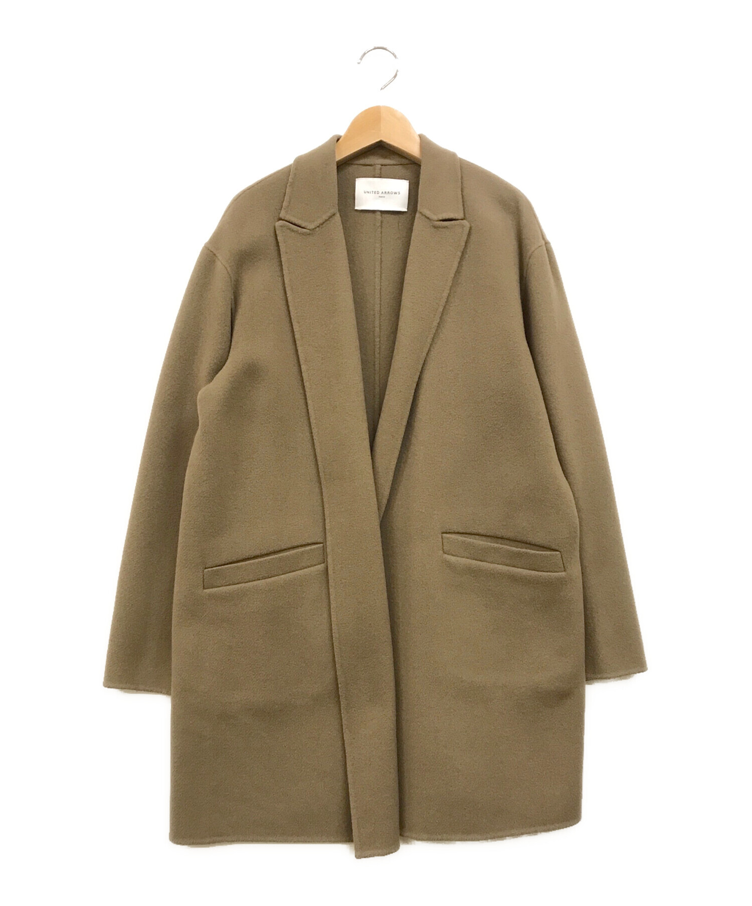 UNITED TOKYO 新品 リバーウールオーバーコート UNITED TOKYO（ユナイテッドトウキョウ）の「リバーウール