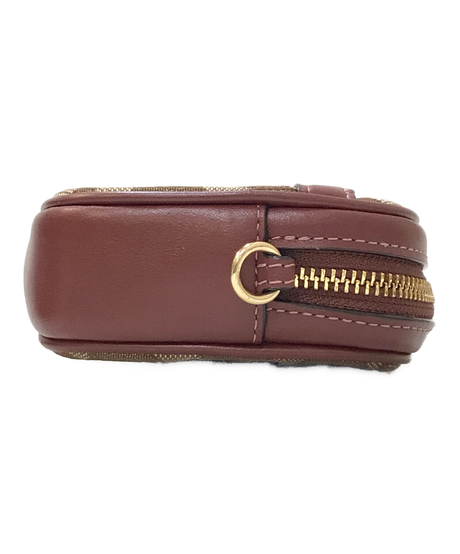 中古・古着通販】COACH (コーチ) シグネチャー キャンバス×レザー 2WAY 