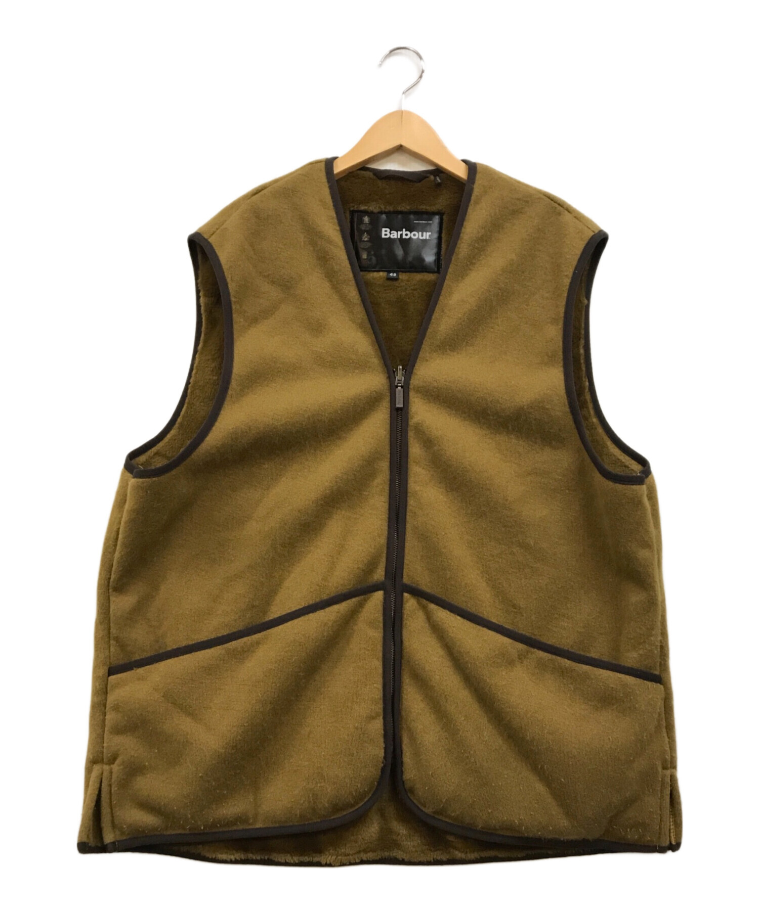 中古・古着通販】Barbour (バブアー) フロントジップファーライナー