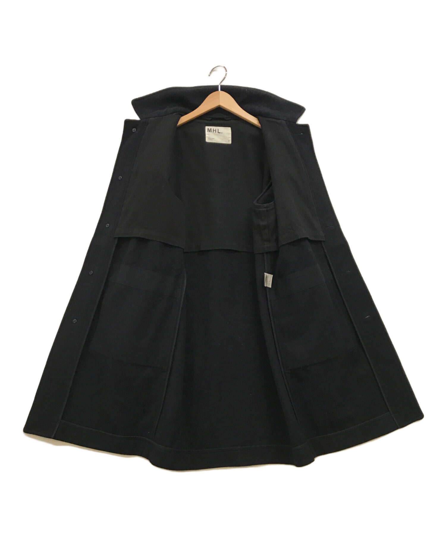 中古・古着通販】MHL (エムエイチエル) BASIC MELTON COAT メルトン